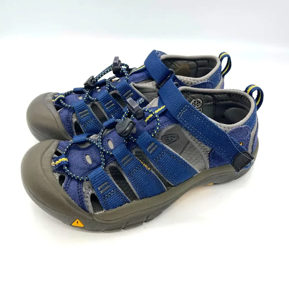 Keen Big Kid's Newport H2 Water Hiking Blue Sandals Size 3